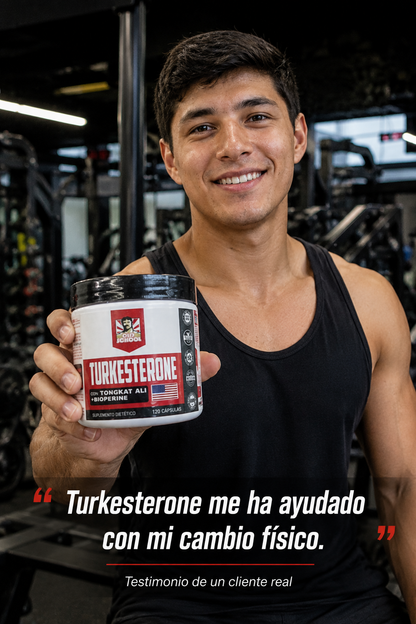 TURKESTERONE- Recupera y Crece Más Fuerte